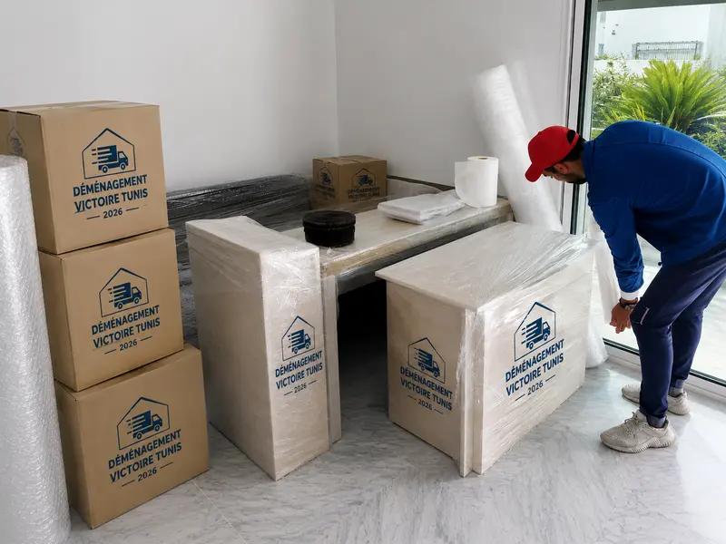 Déménagement d'entreprise et transfert de bureaux professionnels à Tunis